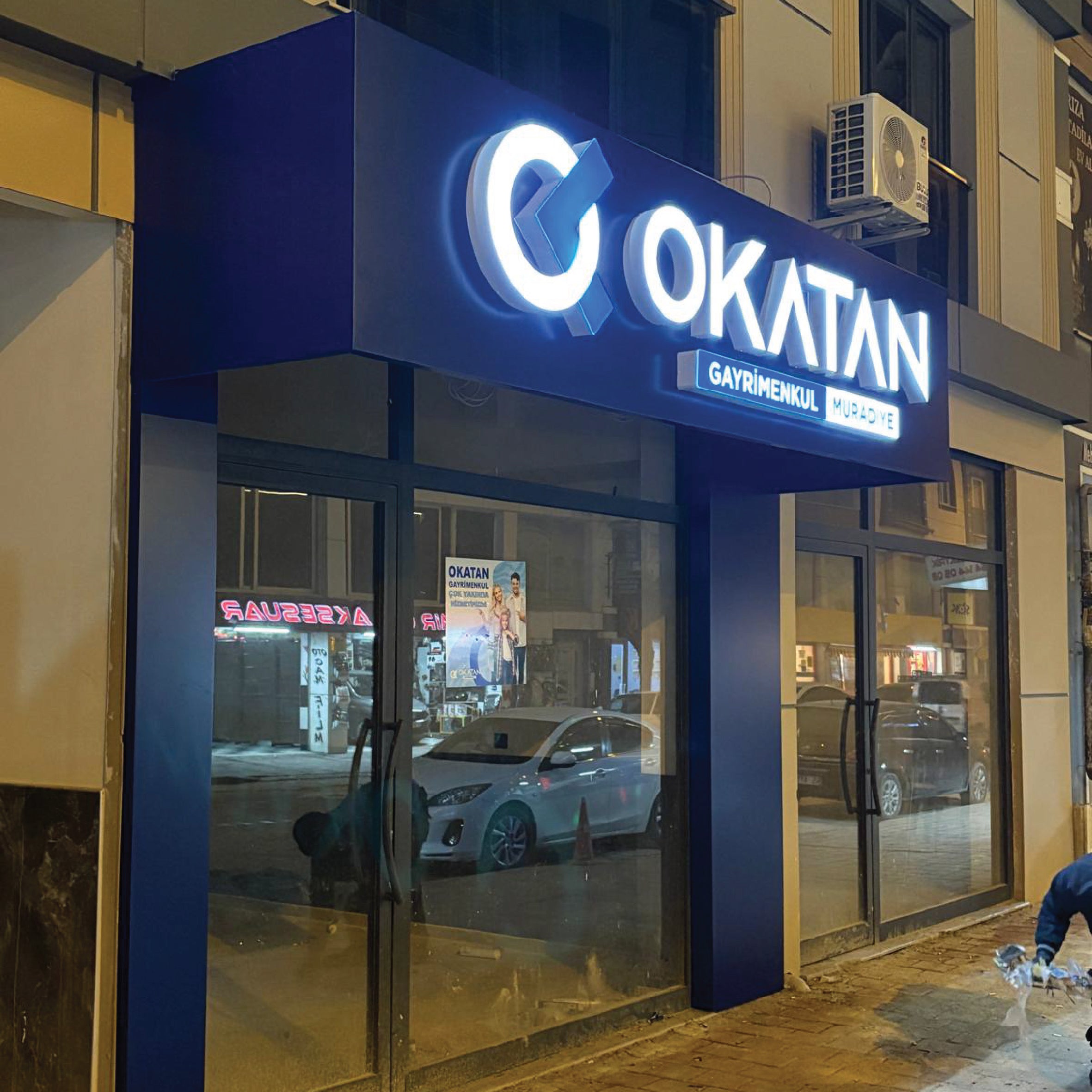 Işıklı Kabartma Harf