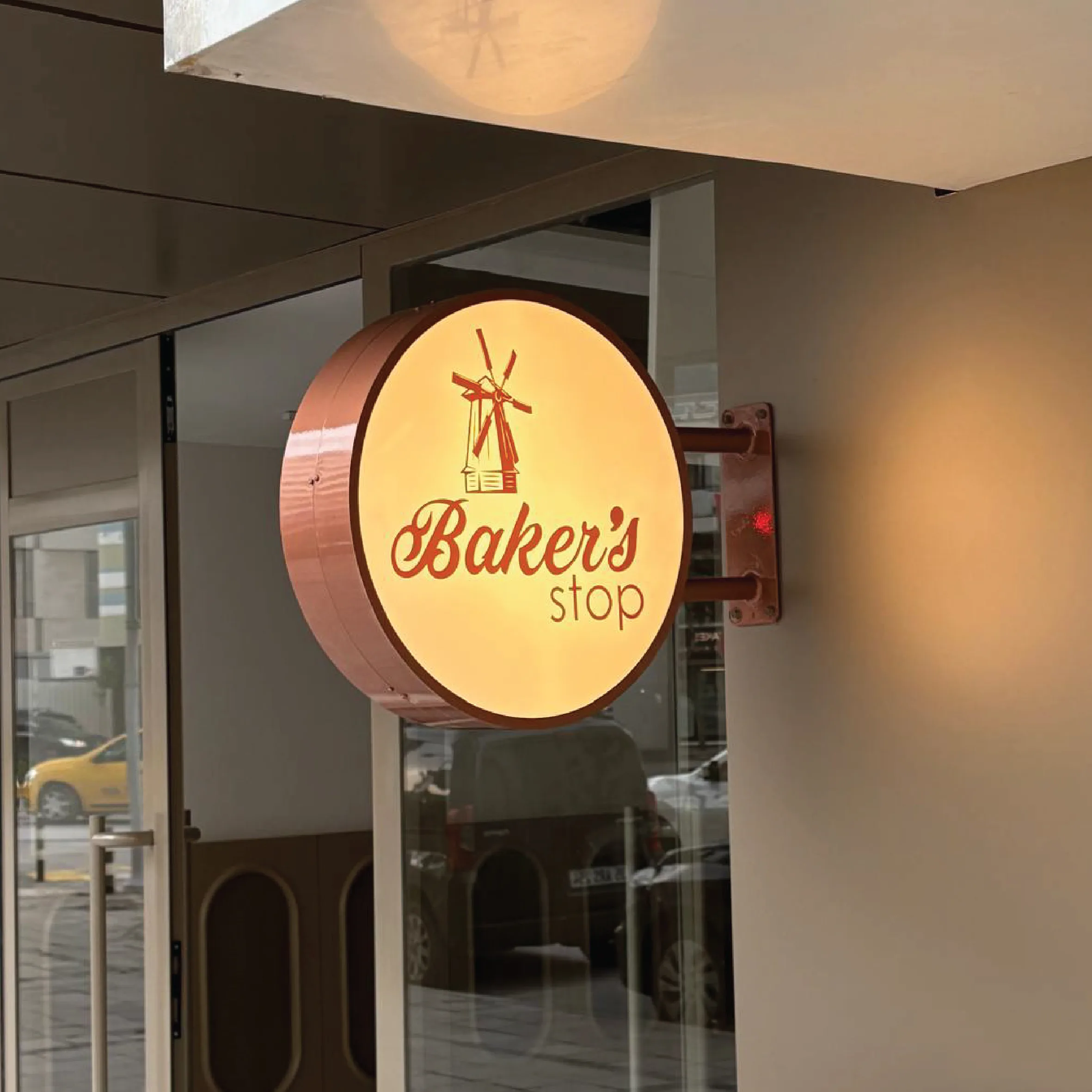 Bakers Cafe — Cephe + Fener Tabela